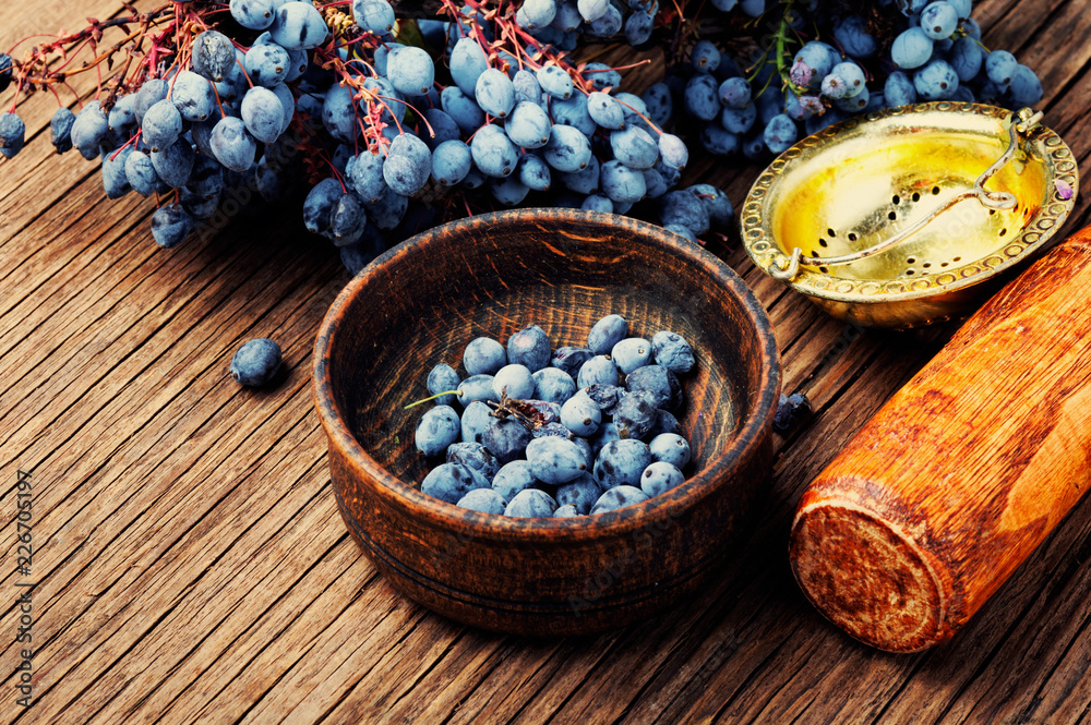 Berries in herbal medicine