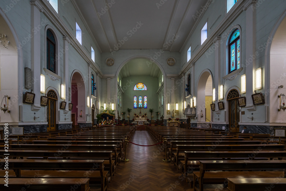 Interior of Cathedral of the Nativity of Our Lady, Macau