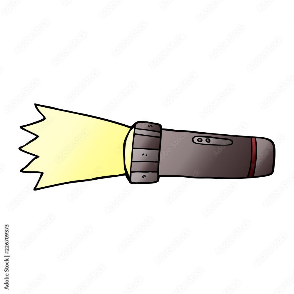 cartoon doodle torch Stock Vector | Adobe Stock