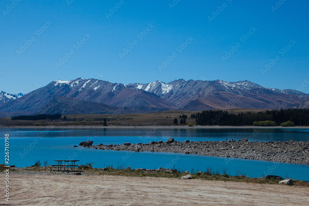Beautiful Lake Tekapo, New Zealand