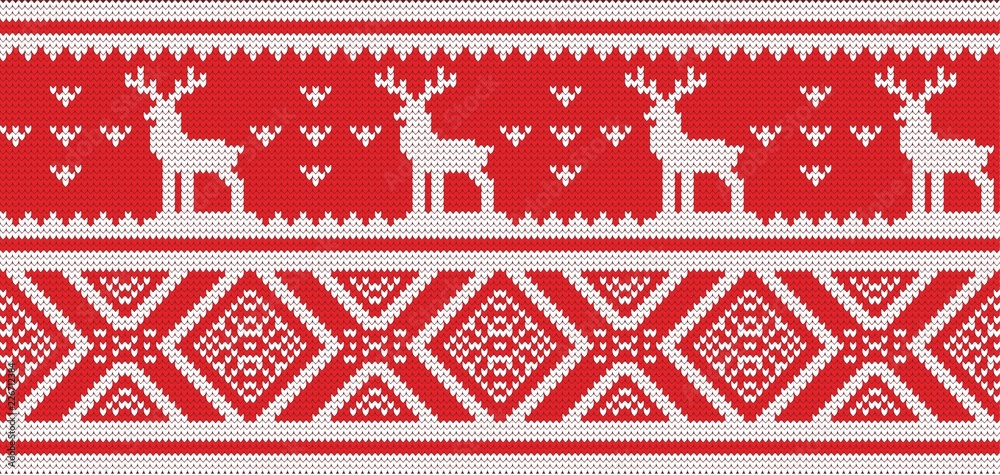 Vector white nordic christmas ornament Vector white nordic christmas ornament