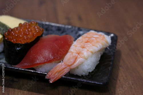 日本食　お寿司の盛り合わせ