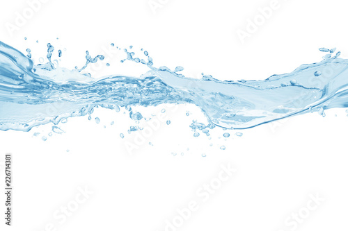 Water water splash isolated on white background Water Close up of splash 