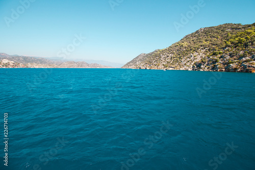 beautiful island in the Mediterranean sea © Евгений Округин