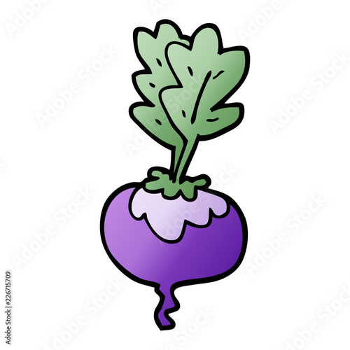 cartoon doodle beetroot