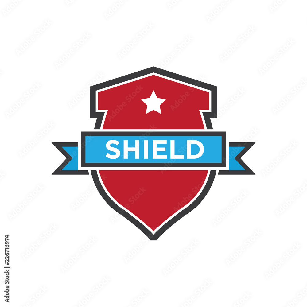 shield logo and icon Vector design Template. Vector Illustrator Eps.10 shield logo and icon Vector design Template. Vector Illustrator Eps.10