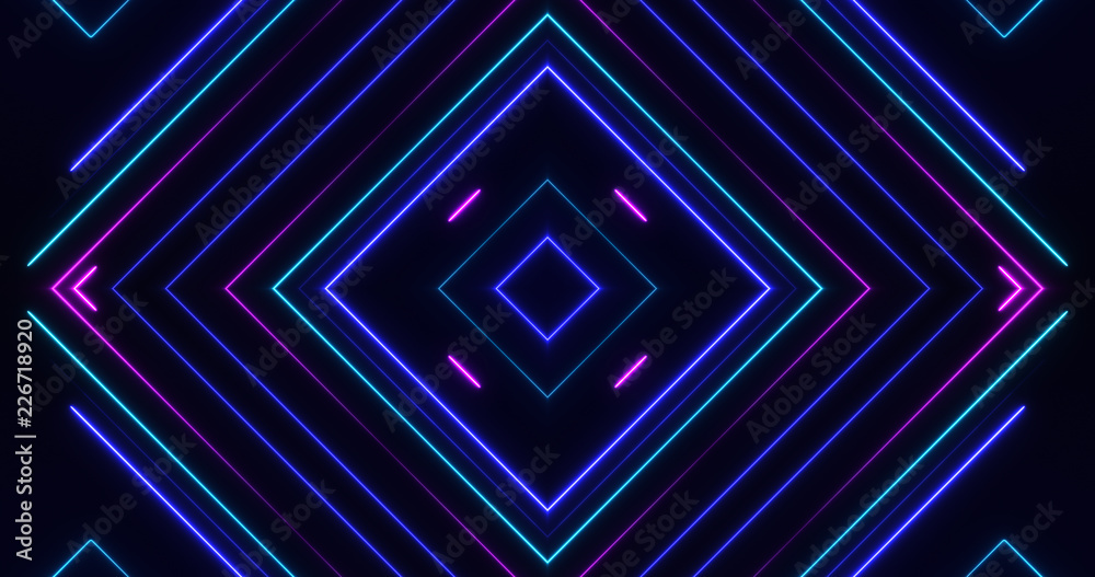 Glowing Neon Lights