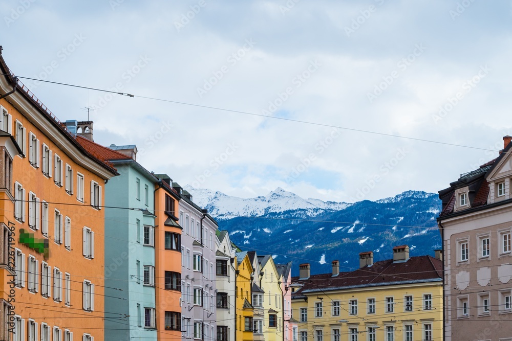Fototapeta premium Innenstadt Innsbruck