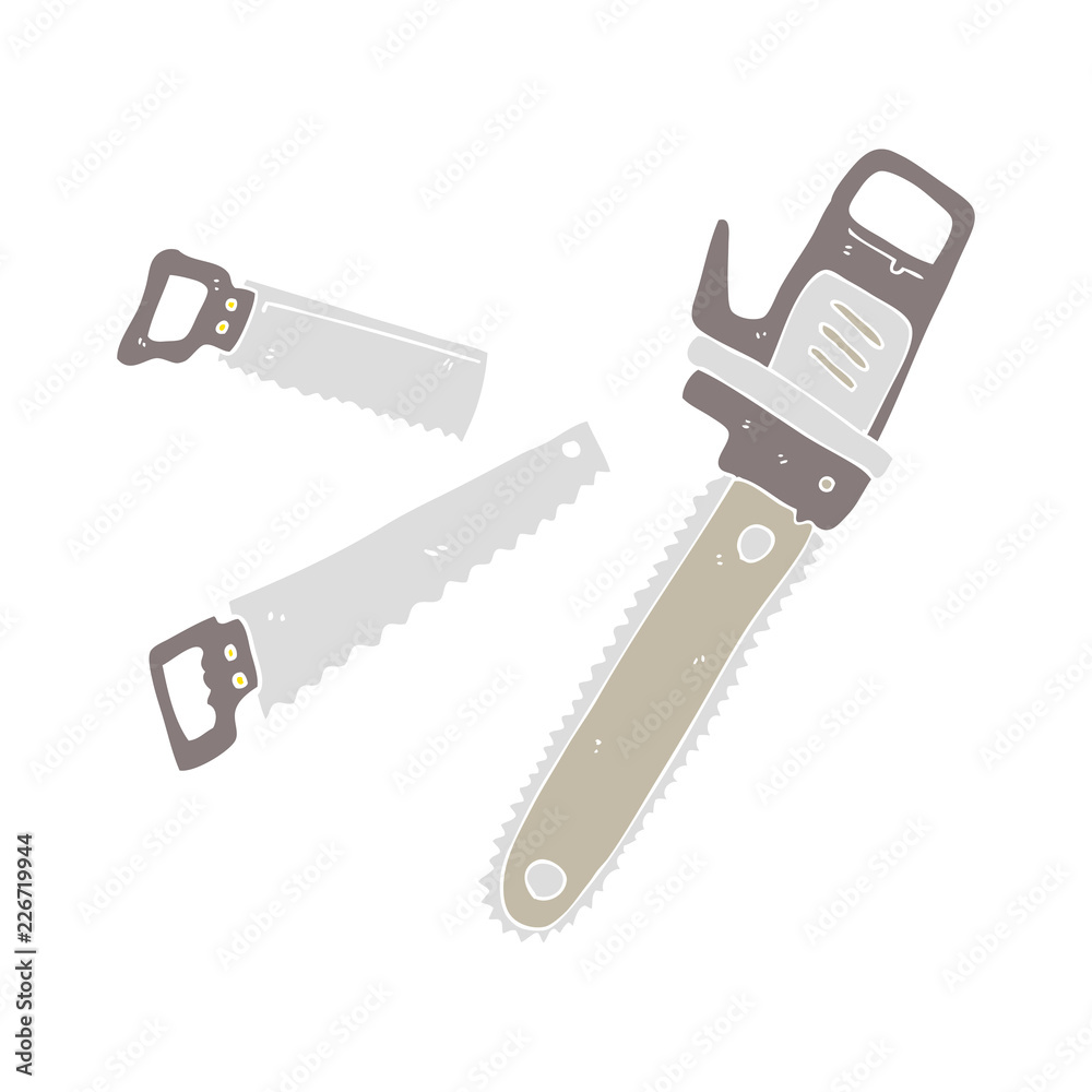 freehand cartoon drawing of saws freehand cartoon drawing of saws