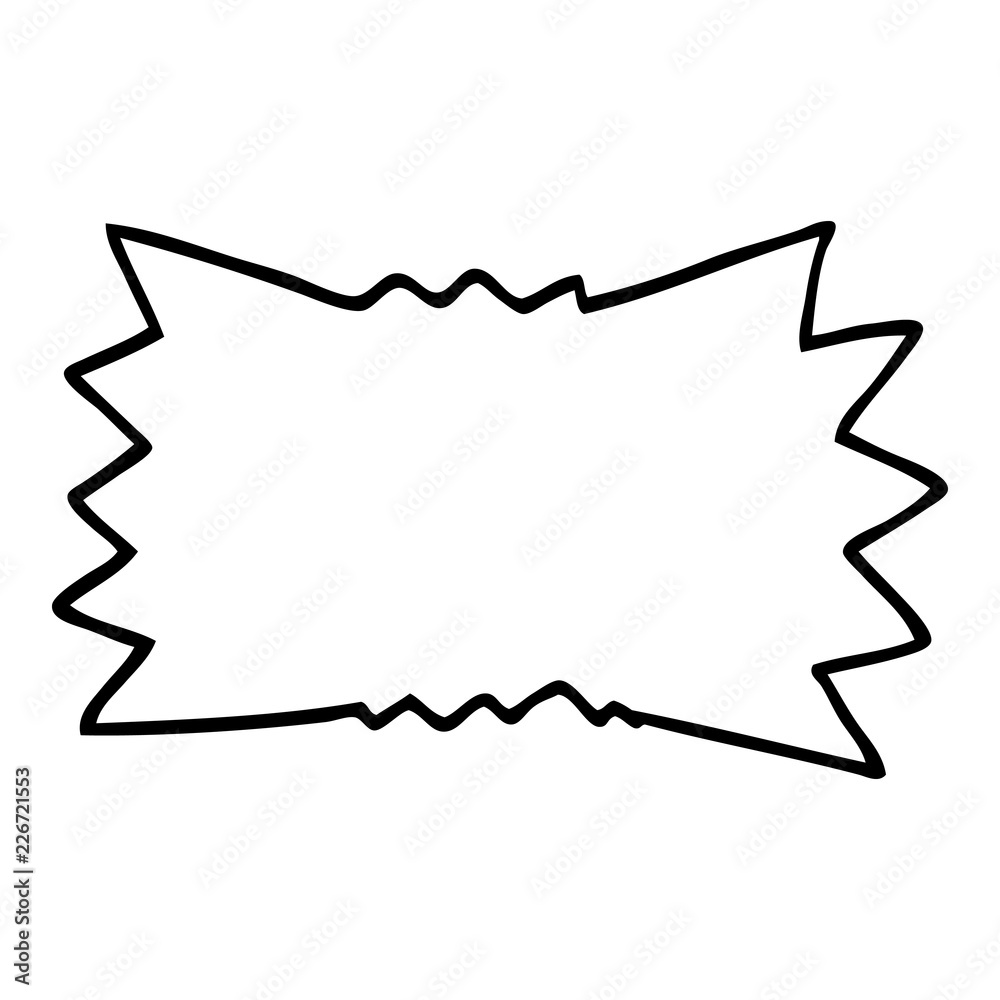 line drawing cartoon explosion symbol line drawing cartoon explosion symbol