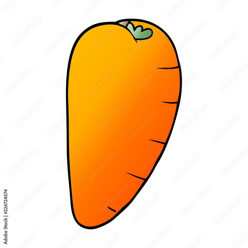 cartoon doodle carrot cartoon doodle carrot