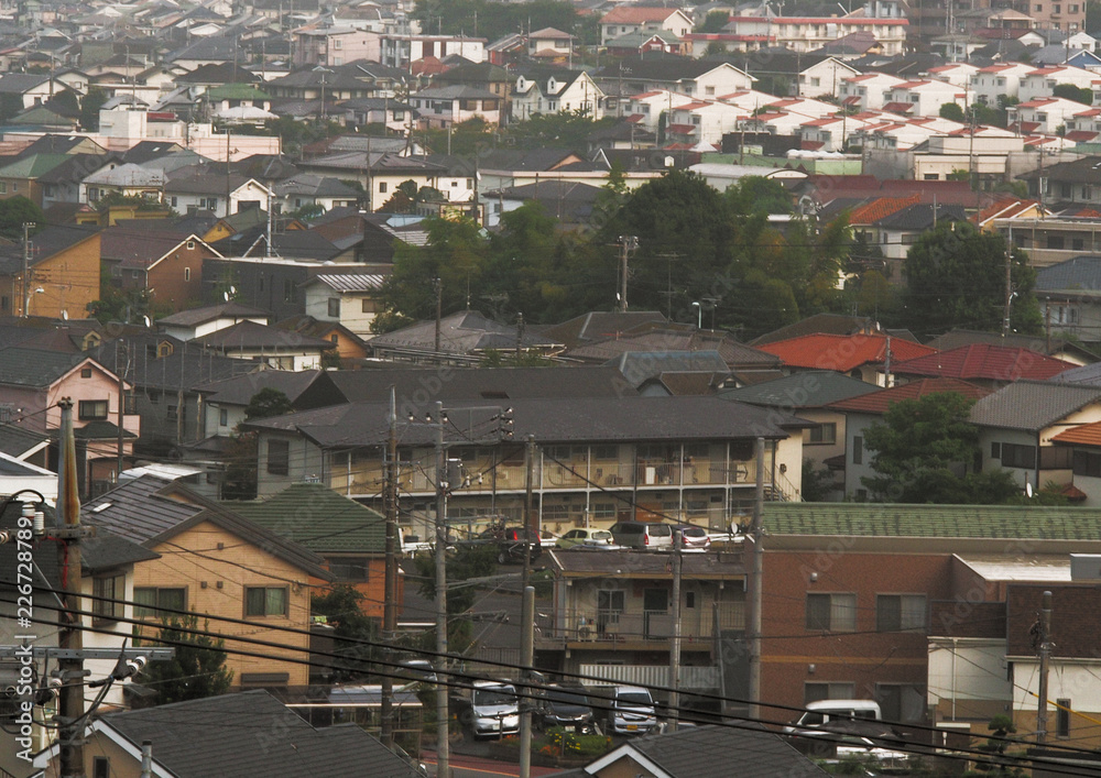Fototapeta premium 街並み