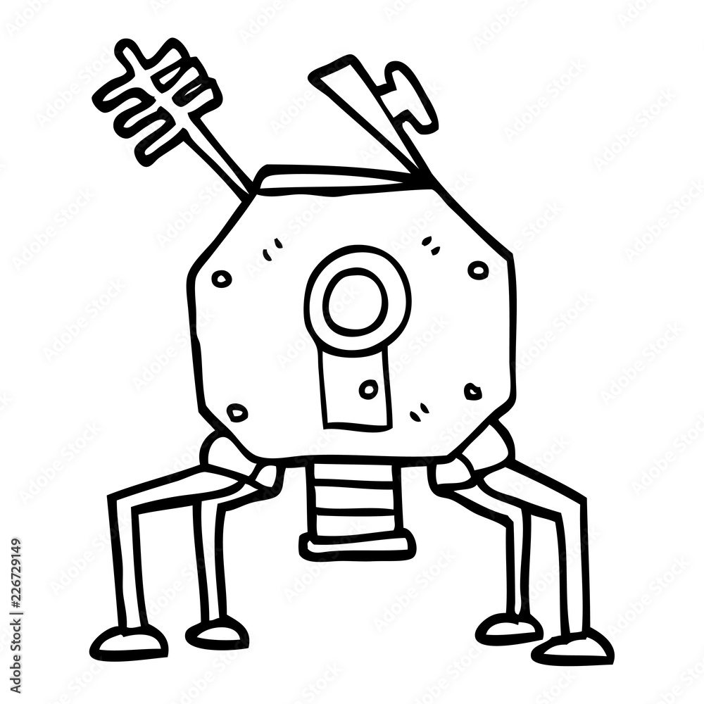 line drawing cartoon space rocket line drawing cartoon space rocket