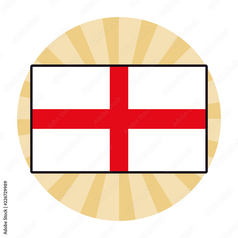Obraz premium England flag emblem