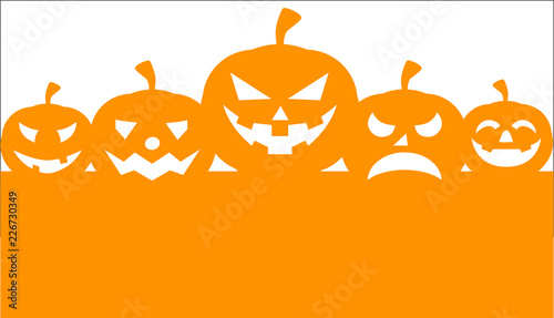 white orange halloween background