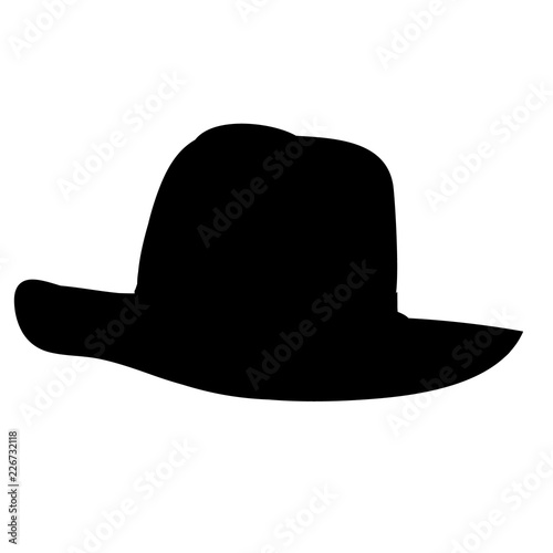 men's hat silhouette