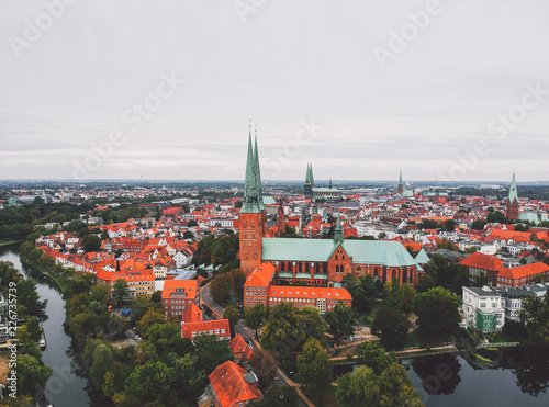 Obraz na płótnie Lubeck w salonie