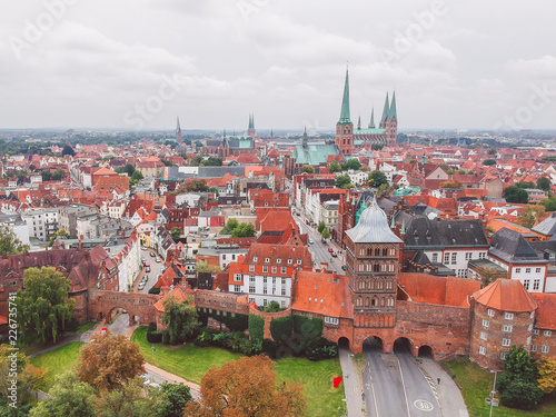 Obraz na płótnie Lubeck w salonie