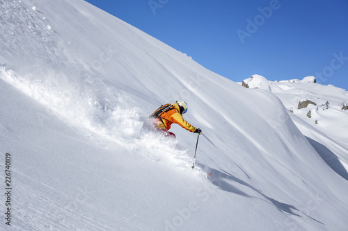 back country skiing