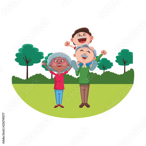 Grandparents and grandchildrens