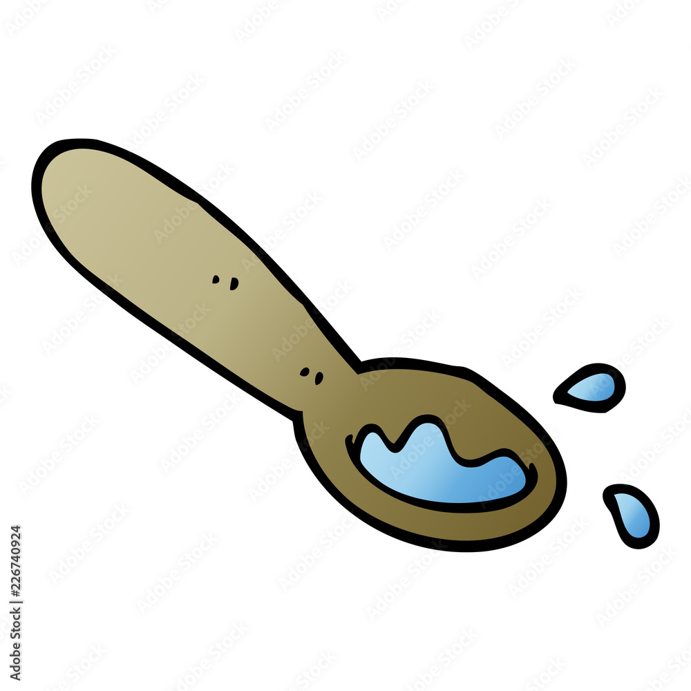 cartoon doodle ladle of food cartoon doodle ladle of food