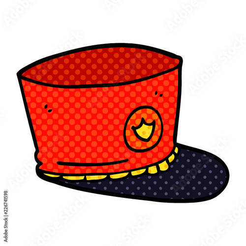 cartoon doodle official hat