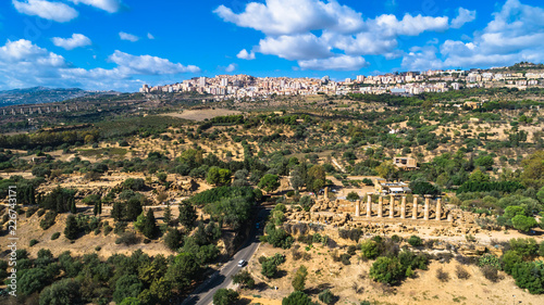 Valley of the Temples. An archaeological site in Agrigento (ancient Greek Akragas), Sicily.