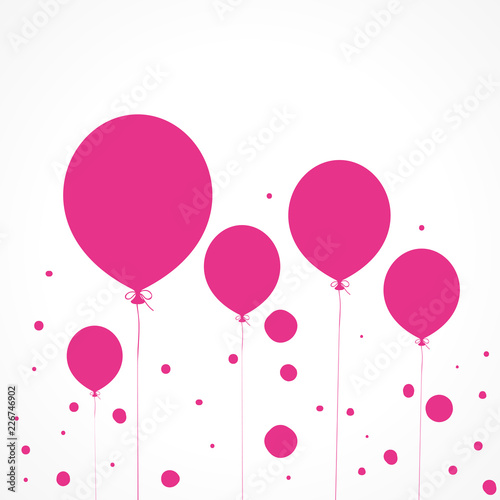 carte ballon- fête