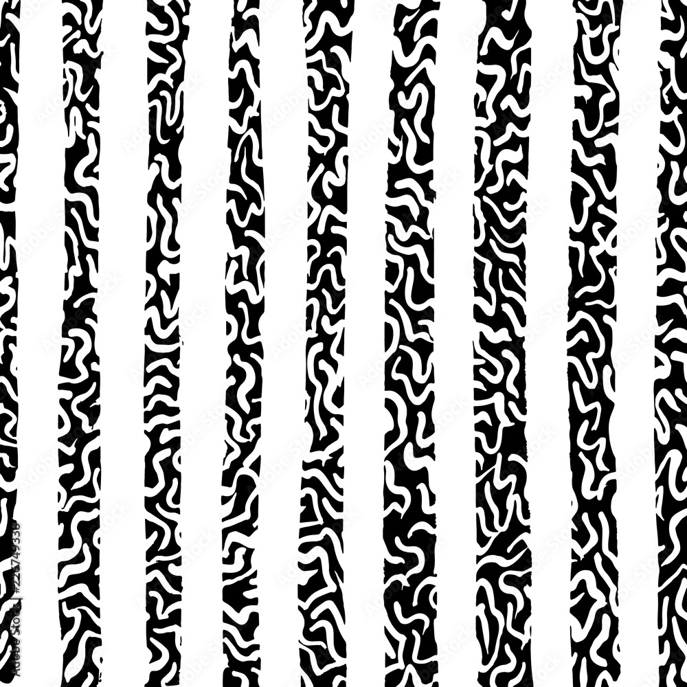 © Марианна Барышникова - Brush pattern. Grunge background. Vector. © Марианна Барышникова - Brush pattern. Grunge background. Vector.