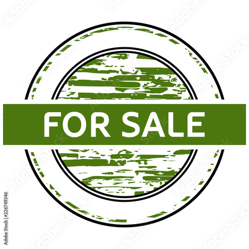 For Sale Stamp