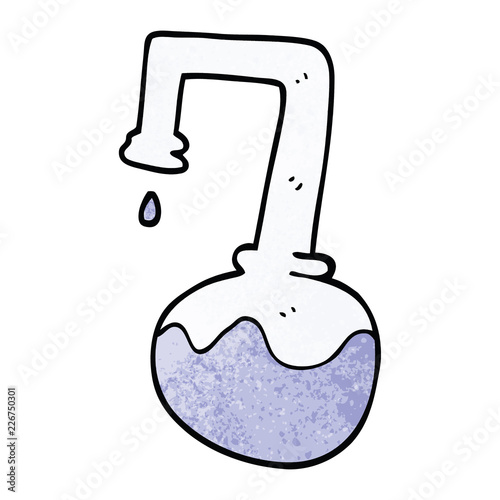 cartoon doodle science experiment