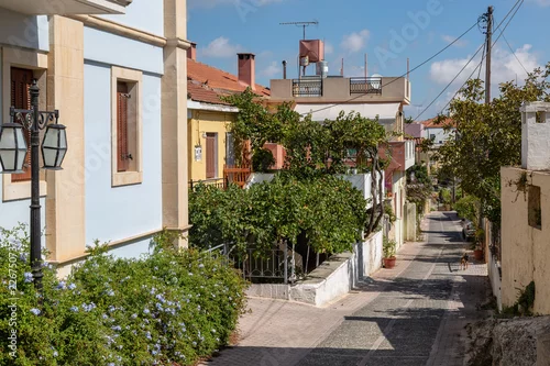 Obraz Górskie miasto Archanes na Krecie