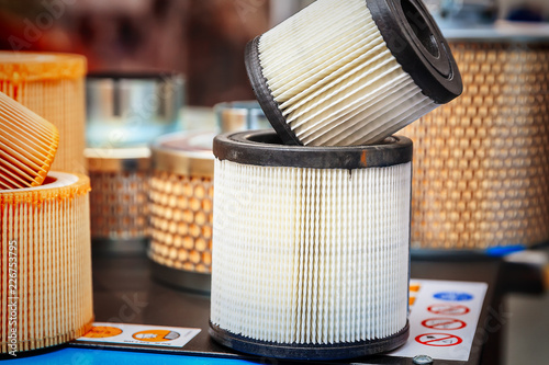 various hydraulic filters used for filtering a hydraulic system