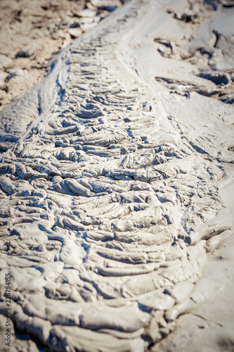 Mud volcano 'Shugo' at Krasnodar state, Russia photo