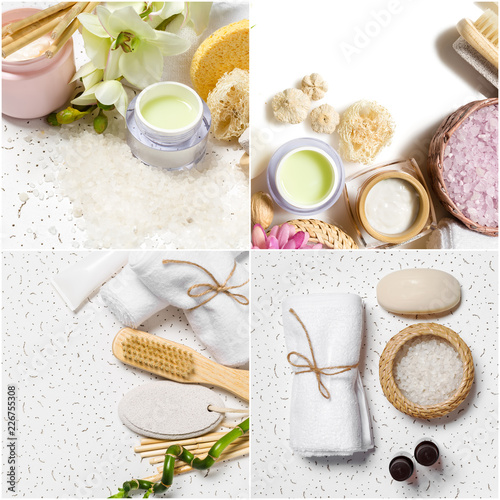 various spa accessories