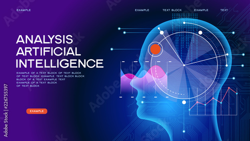 Analysis artificial intelligence Web Banner