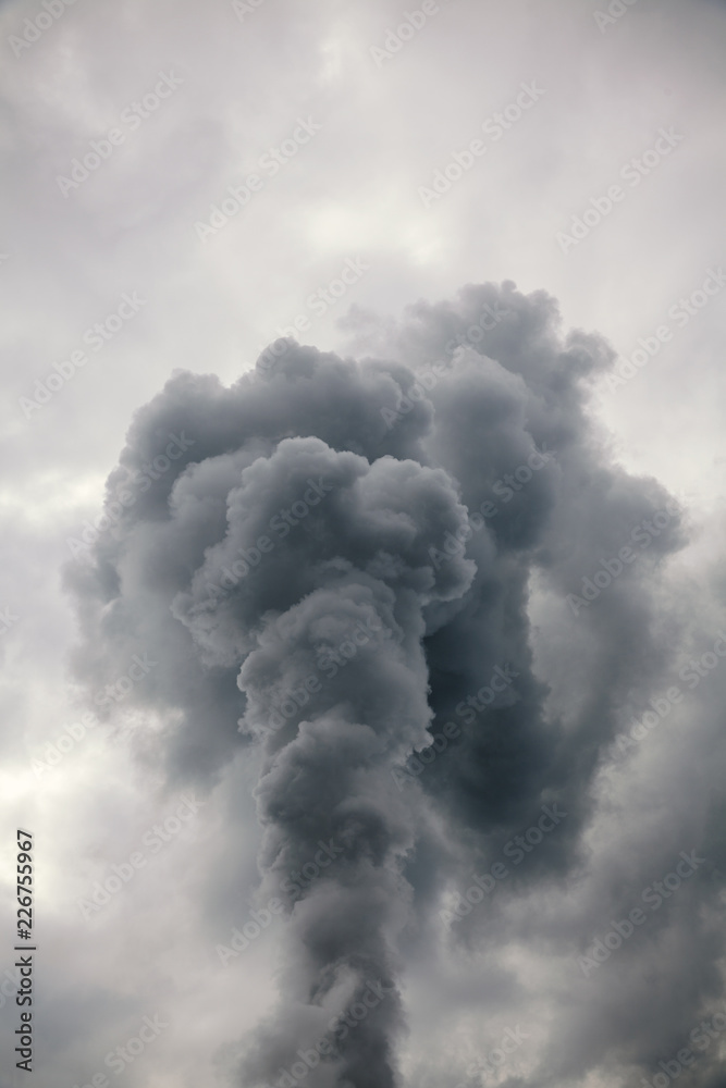 black smoke, environmental pollution black smoke, environmental pollution