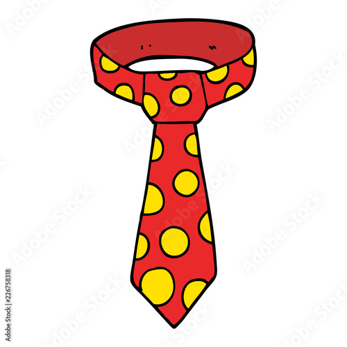 cartoon doodle loud tie