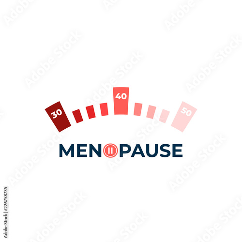 Menopause vector design