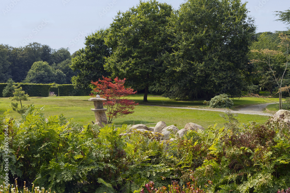 Obraz premium Botanical Park of Upper Brittany