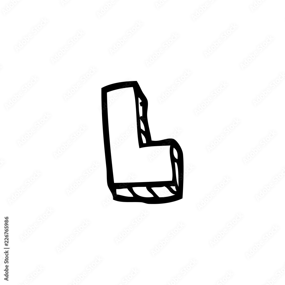L drawing outlet