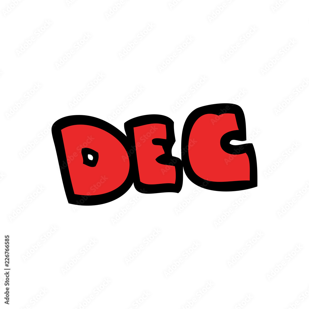 cartoon doodle month of december cartoon doodle month of december