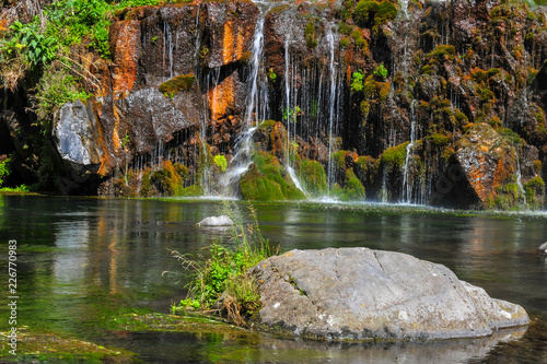 Dashbashi Canyon and Khrami river in Tsalka region  Georgia