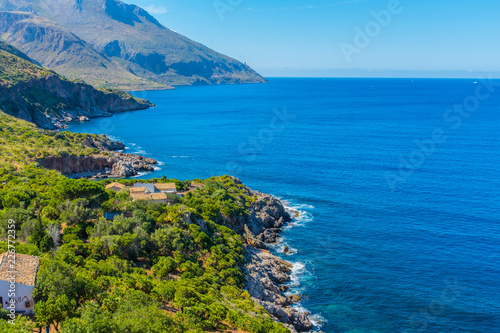 Natural Riserve of Zingaro  Trapani  Sicily  Italy. Riserva Naturale Orientata dello Zingaro. Cala dell Uzzo 