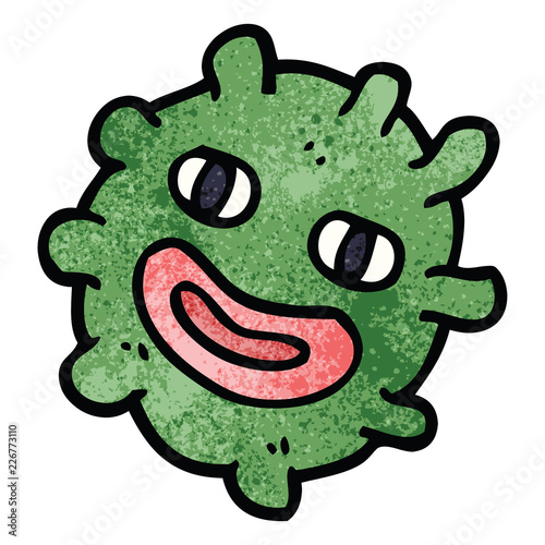cartoon doodle funny germ