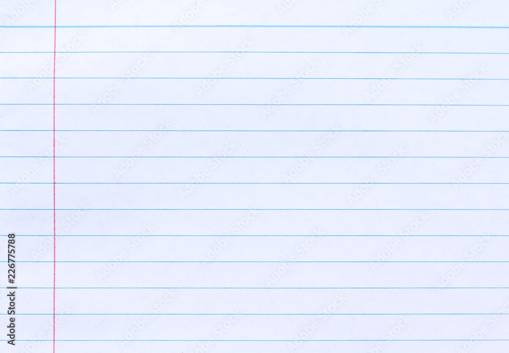 Notebook line Paper Background Notebook line Paper Background
