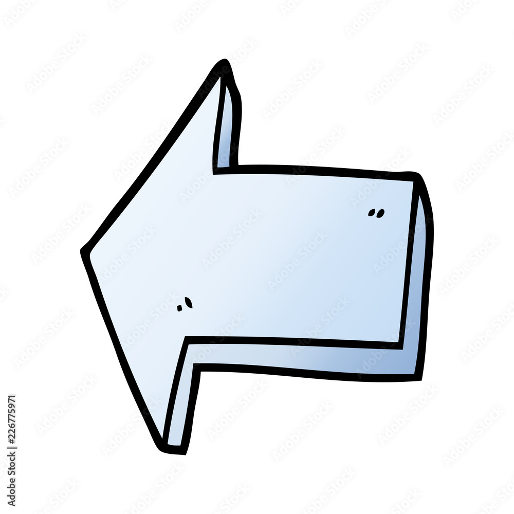 cartoon doodle pointing arrow cartoon doodle pointing arrow