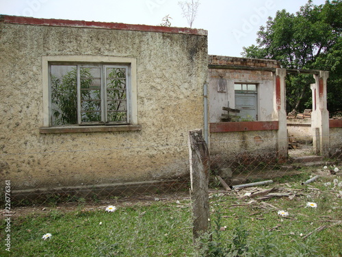 abandoned old house