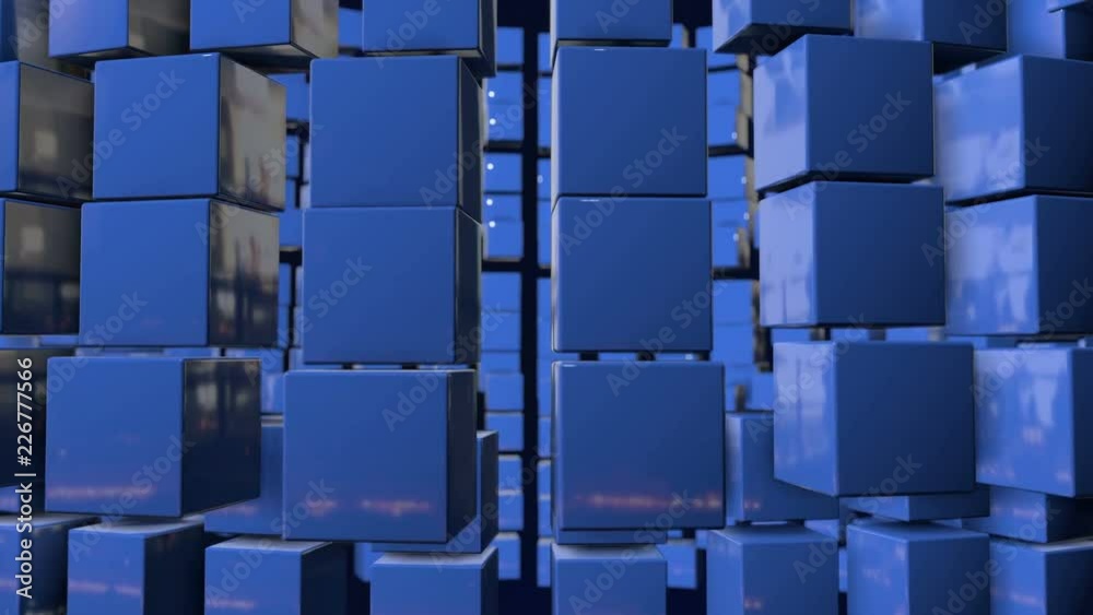 motion graphics 3d looped animation as background in 4k with simple ...