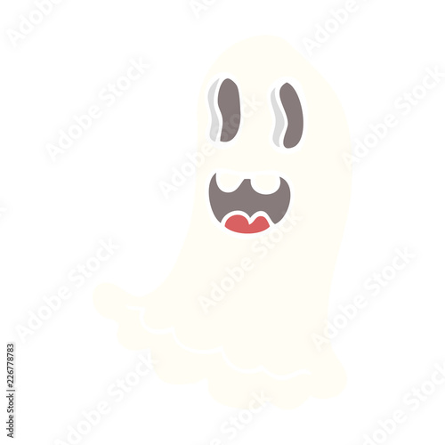 cartoon doodle spooky ghost